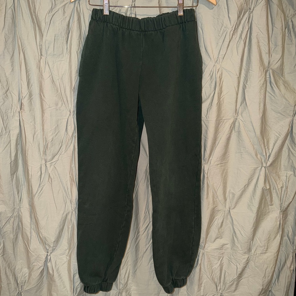 Brandy Melville Dark Green Sweats